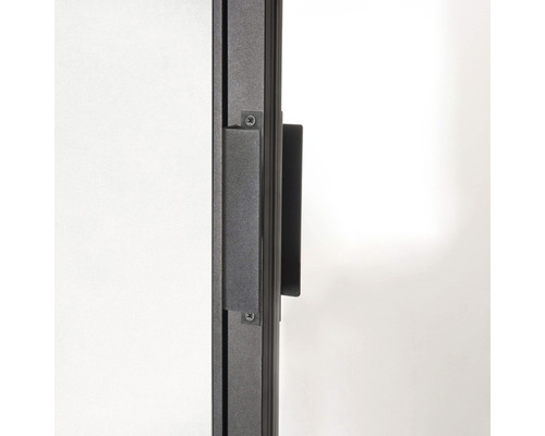 Griff und Rahmen einer Tür