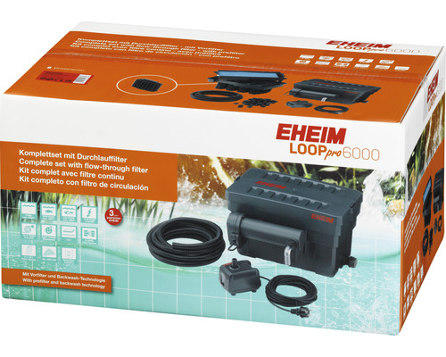 Eheim Loop Pro 6000 Durchlauffilter Set in der Verpackung