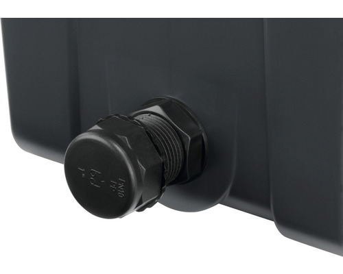 Detailansicht eines Anschlusses an einem Behälter