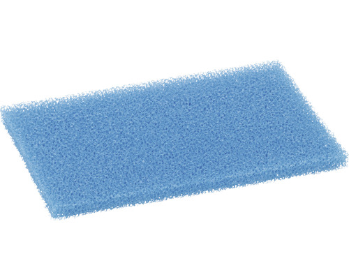 Blauer Filterschwamm