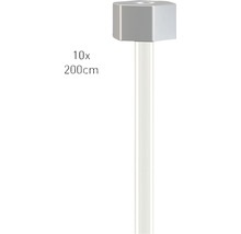 Aufhängeschnur Perlon 2 mm 200 cm 10 Stk