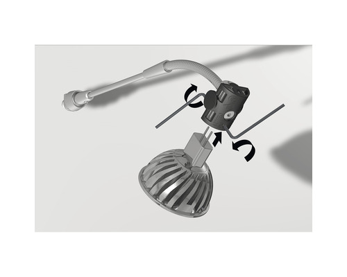 Anleitung zum Einsetzen eines Leuchtmittels in eine Lampe