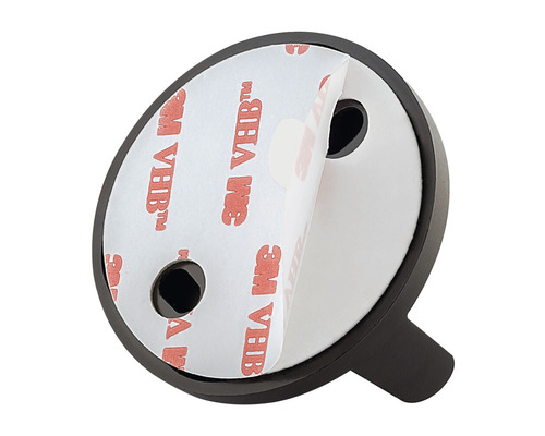 Runder Kleiderhaken zur Wandmontage mit Klebefläche