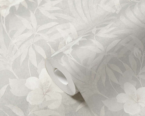 Tapetenrolle mit floralem Muster