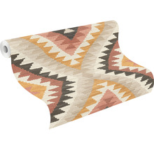 Tapetenrolle mit geometrischem Muster