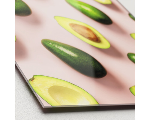 Acrylglasbild mit Avocado-Motiv