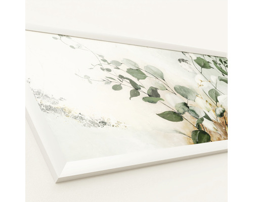 Gerahmtes Wandbild mit Pflanzenmotiven zur Dekoration