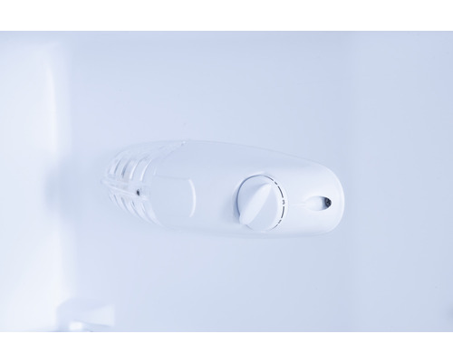 Innenraum eines Kühlschranks mit Temperaturregler