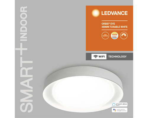 Ledvance Smart+ Indoor Deckenleuchte, Orbis Eye 490 Millimeter, tunable white