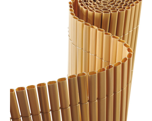 Sichtschutzmatte Konsta PVC ovalförmig 3 x 1,8 m bambusoptik Sichtschutzmatte Konsta PVC ovalförmig 3 x 1,8 m bambusoptik