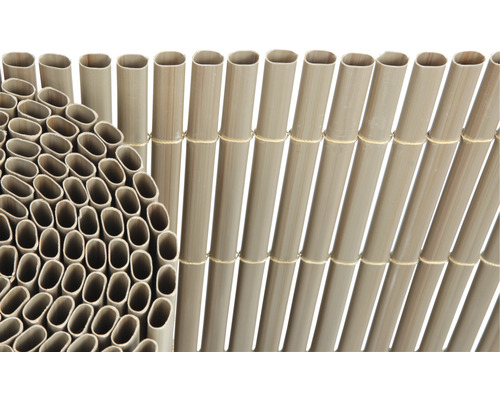 Sichtschutzmatte Konsta PVC ovalförmig 3 x 0,9 m sand strukturiert Sichtschutzmatte Konsta PVC ovalförmig 3 x 0,9 m sand strukturiert