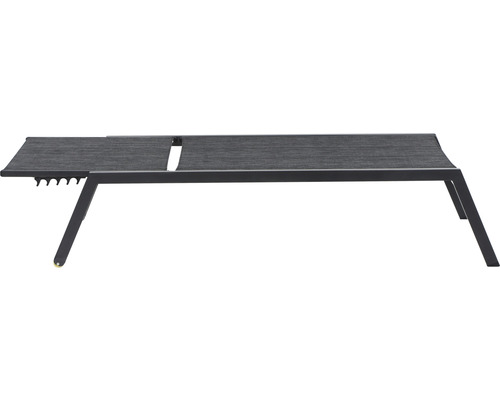 Sonnenliege mit verstellbarem Kopfteil für den Außenbereich