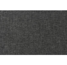 Nahaufnahme eines strukturierten, grauen Textils.