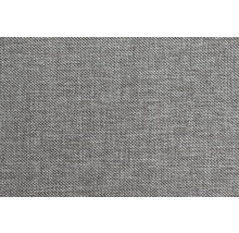 Nahaufnahme eines grauen Textilstoffs