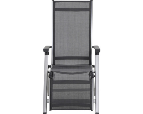 Gartensessel mit verstellbarer Rückenlehne und Armlehnen