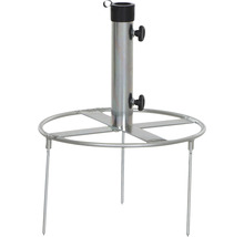 Metall Sonnenschirmständer mit Erdspieß