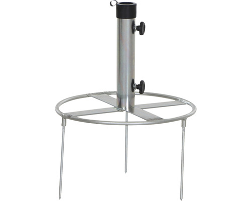 Metall Sonnenschirmständer mit Erdspieß