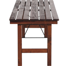 Holztisch mit klappbarem Untergestell