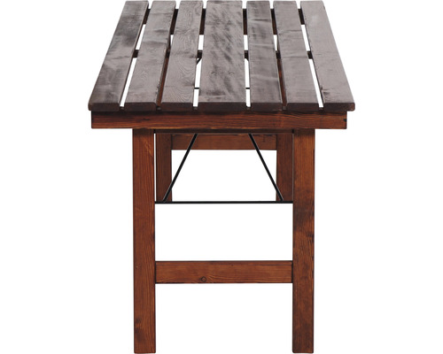 Holztisch mit klappbarem Untergestell