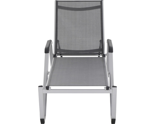 Gartensessel mit Armlehnen und Textilbespannung