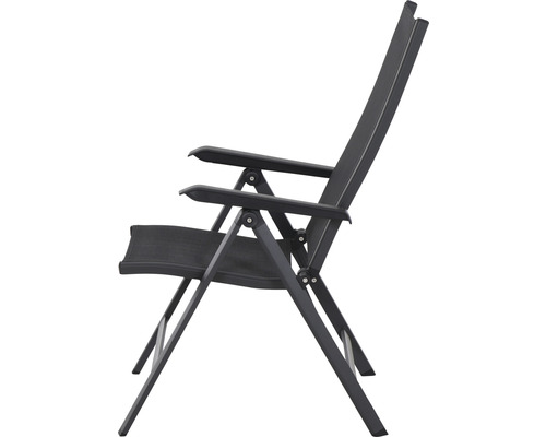Klappstuhl aus Aluminium und Textil
