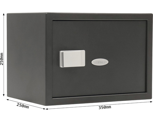 Rottner Tresor HomeSafe 1 - 250 mal 350 mal 250 Millimeter