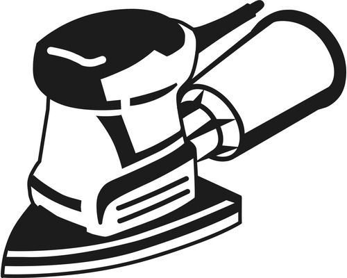 Deltaschleifer zum Schleifen von Oberflächen