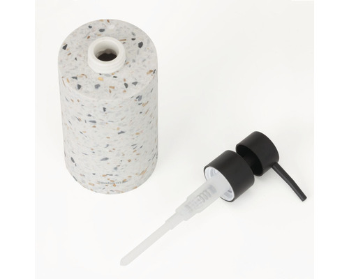 Seifenspender mit Muster und Pumpe