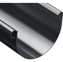 PRECIT Dachrinne Kunststoff Anthra 100 mm, Länge 3000 mm-thumb-1 PRECIT Dachrinne Kunststoff Anthra 100 mm, Länge 3000 mm-thumb-1