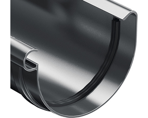 Dachrinne aus Metall