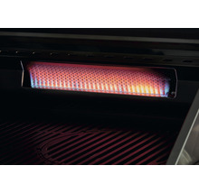 Infrarotbrenner in einem Grill