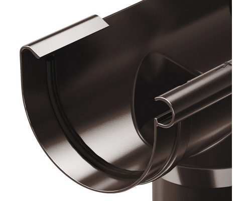 Dachrinnen-Endstück aus Metall