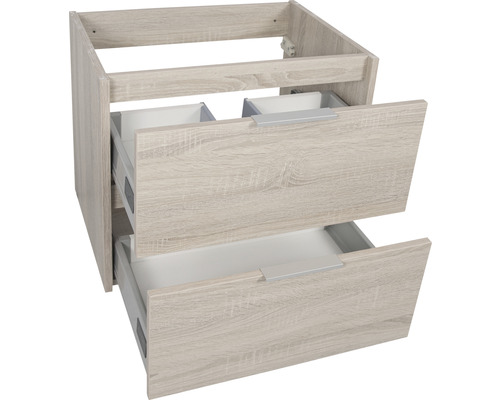 Waschbeckenunterschrank mit zwei Schubladen