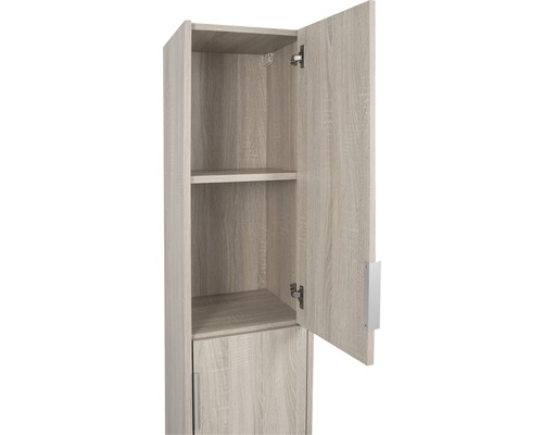 Offener Hochschrank mit Regalböden