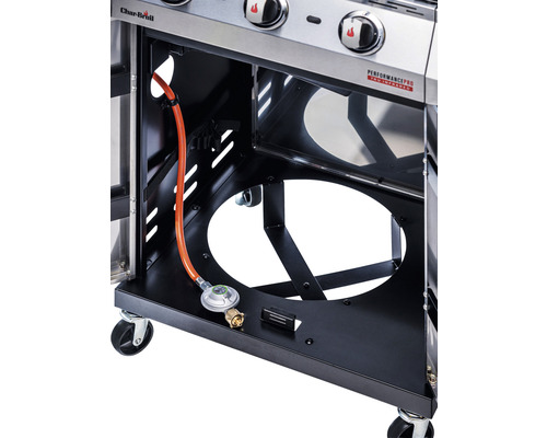 Char-Broil Grill mit Gasanschluss und Rollen