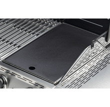 Gasgrill Char-Broil Performance Pro S 4 4 Brenner+1 Brenner+Seitenbrenner Edelstahl inkl. Ablage, Deckelthermometer, Fettauffangschale, Warmhalterost, Drehregler mit LED-Beleuchtung,Integrierter Flaschenöffner Grillrost