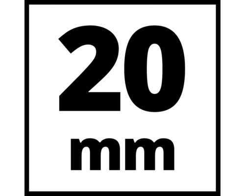 Symbol für 20 Millimeter