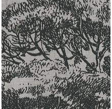 Tapete mit Baum- und Strauchmuster