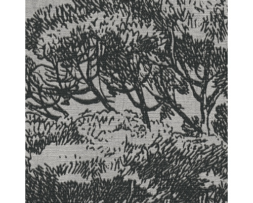Tapete mit Baum- und Strauchmuster