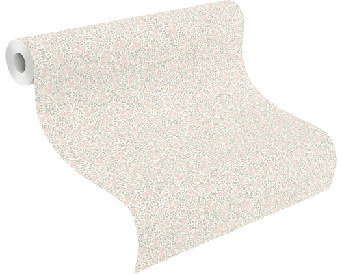 Tapetenrolle mit Blumenmuster