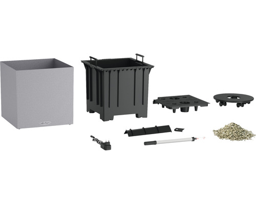 Komplettset Pflanzkübel mit Zubehör
