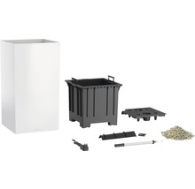 Blumenkübel mit Zubehör für die Bewässerung