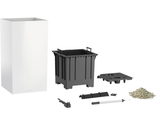 Blumenkübel mit Zubehör für die Bewässerung