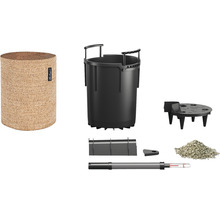 Komplettset Pflanzgefäß mit Zubehör