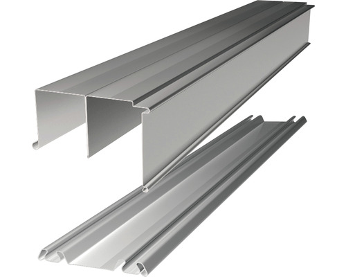 Aluminium Dachprofil und zugehöriges Unterprofil