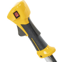 Griff einer Motorsense mit Schalter