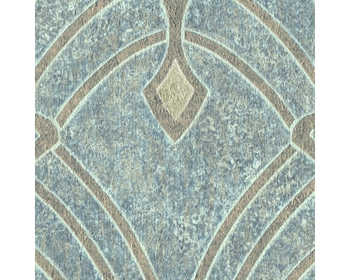 Vliestapete 38094-2 HORNBACH | Art-Deco AT Mata blau Hari