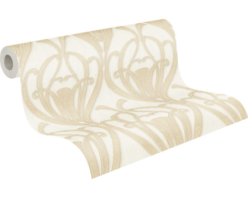 Rolle Vliestapete mit floralem Muster