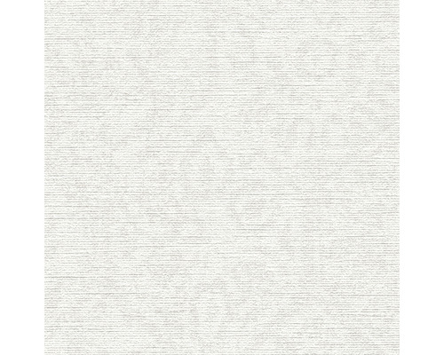 Weiße Tapete mit Stoffstruktur