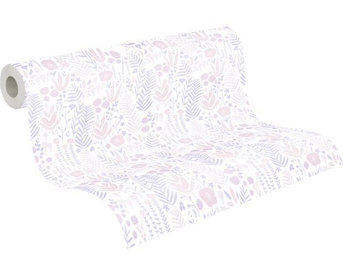 Tapetenrolle mit floralem Muster